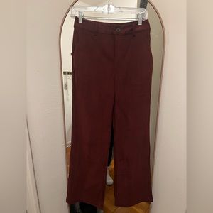 Brand new red corduroy trousers